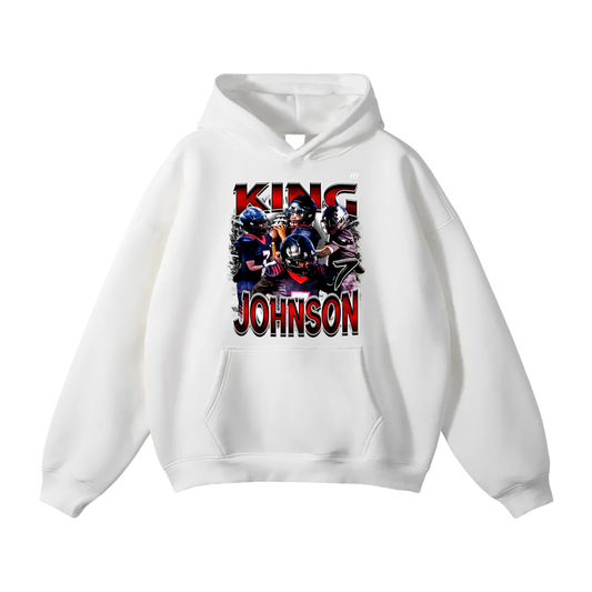 King Johnson Oversize Fleeced Hoodie