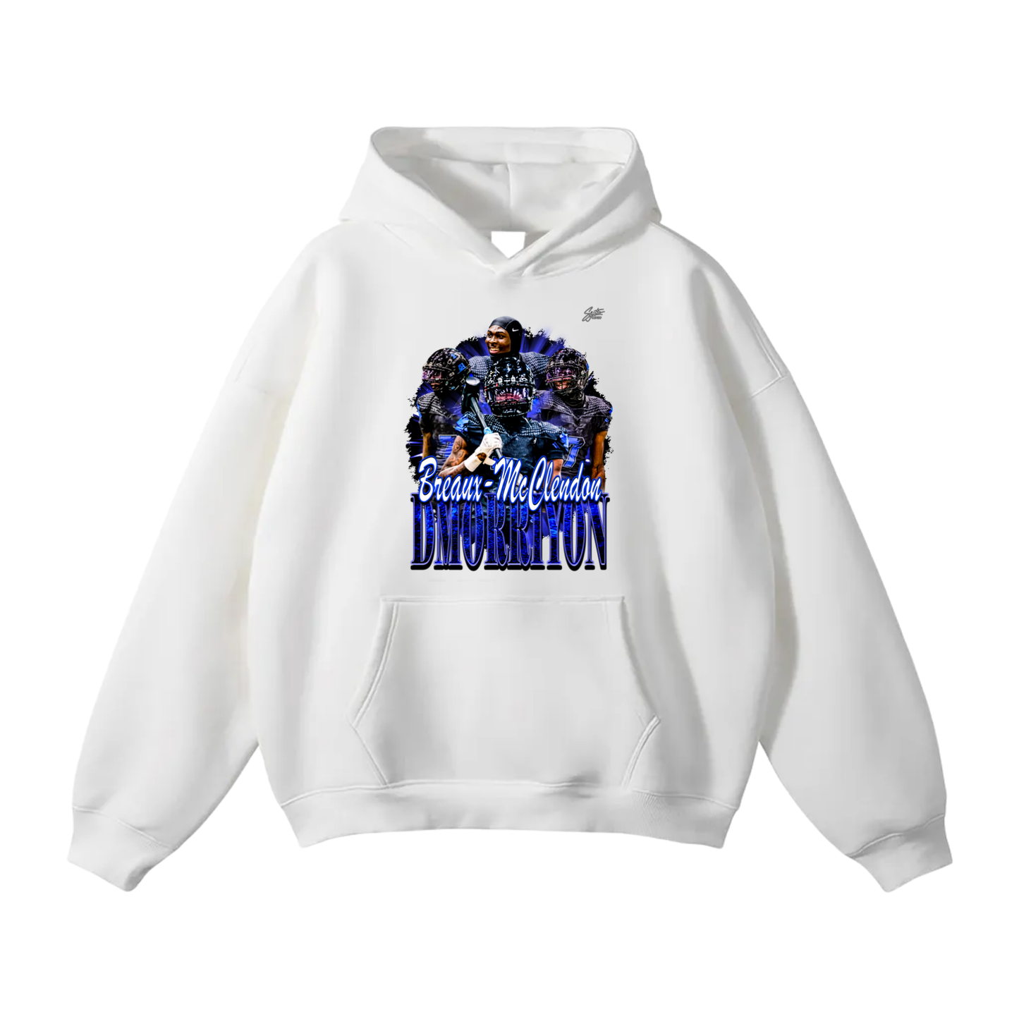 Dmorriyon Breaux-McClendon Oversize Fleeced Hoodie