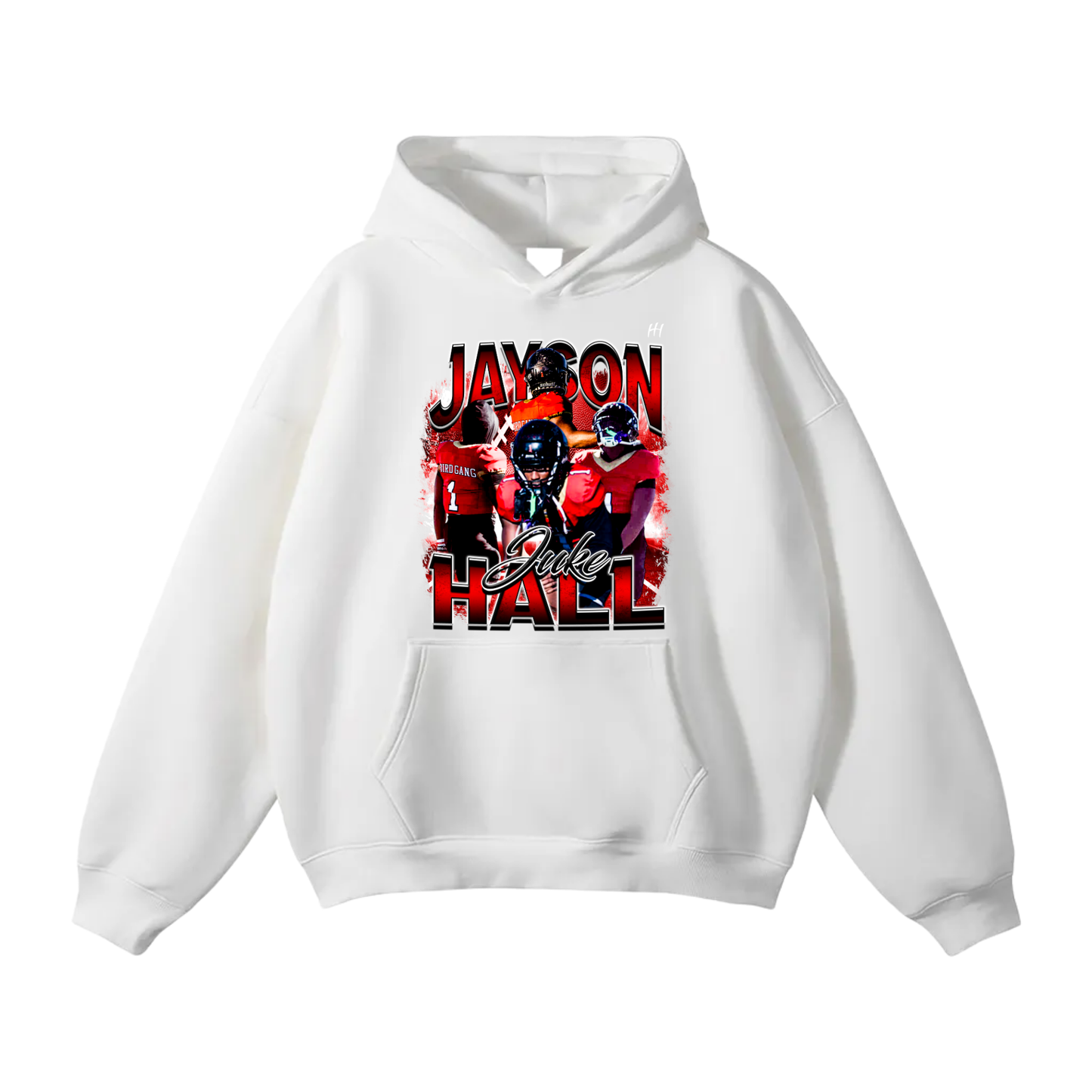 Jayson Hall Oversize Fleeced Hoodie
