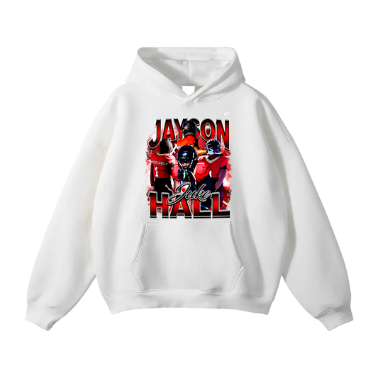 Jayson Hall Oversize Fleeced Hoodie