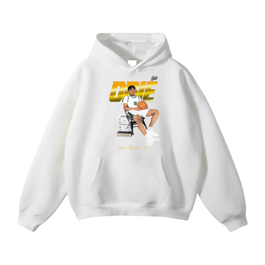Obie Bronston Jr Oversize Fleeced Hoodie