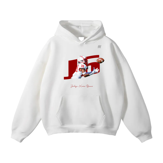 Jordyn Xavier Bowers Oversize Fleeced Hoodie