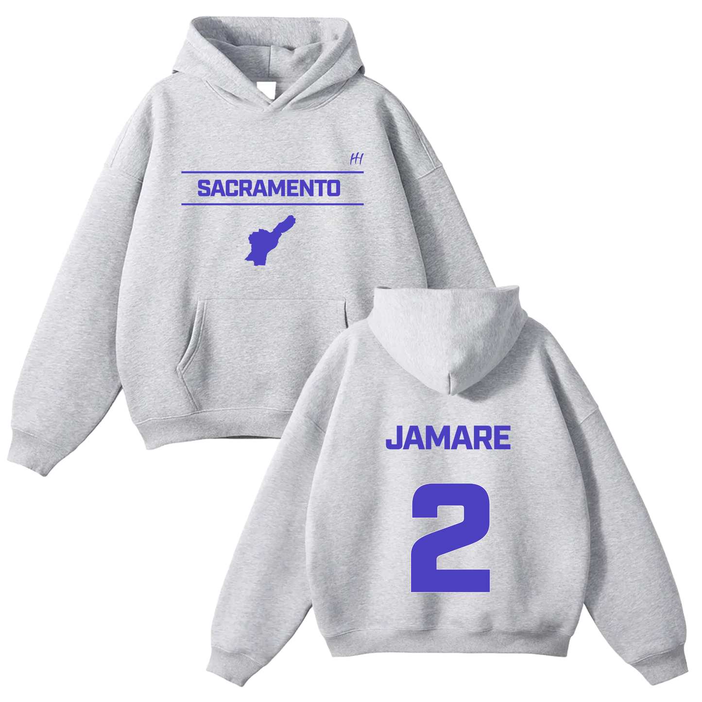 Jamare Garrison Oversize Fleeced Hoodie