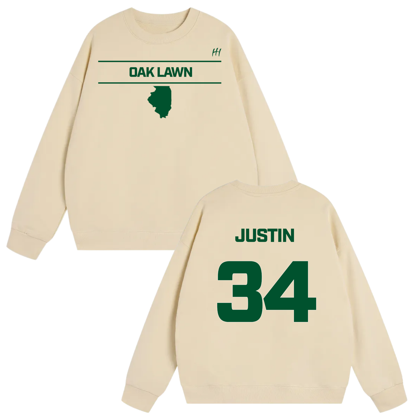 Justin Canvin Heavyweight Crewneck Sweatshirt