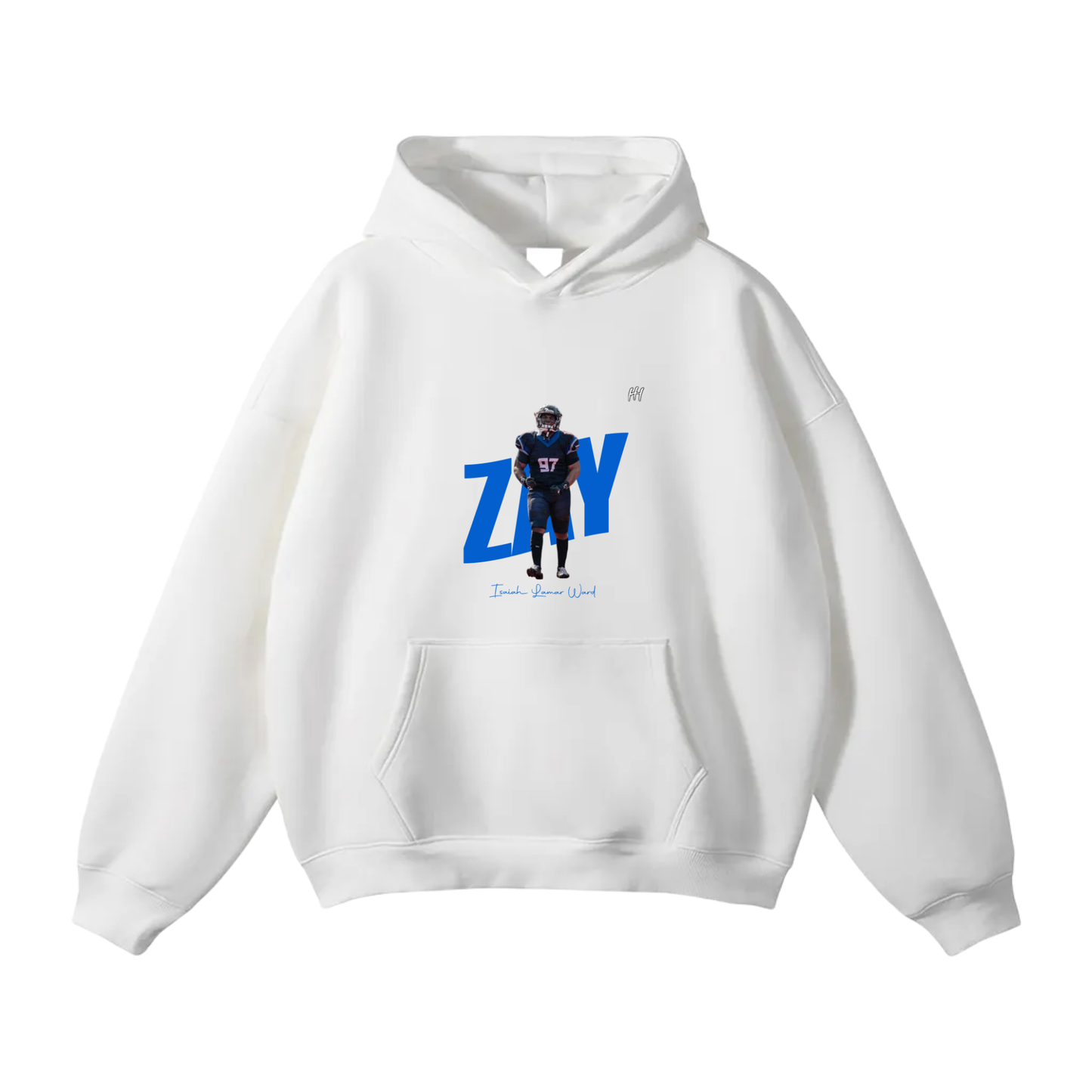 Isaiah Lamar Ward Oversize Fleeced Hoodie