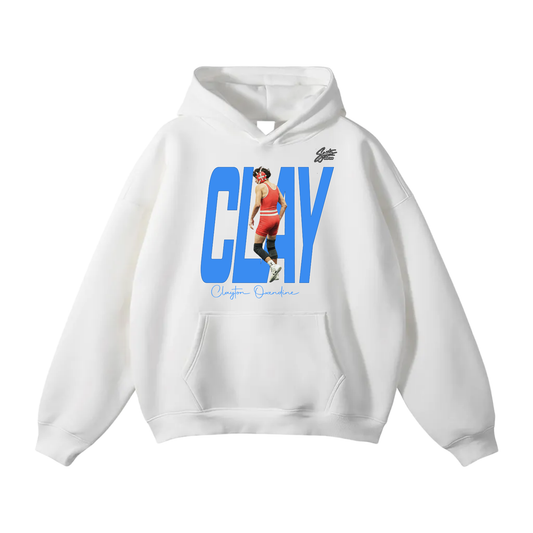 Clayton Oxendine Oversize Fleeced Hoodie
