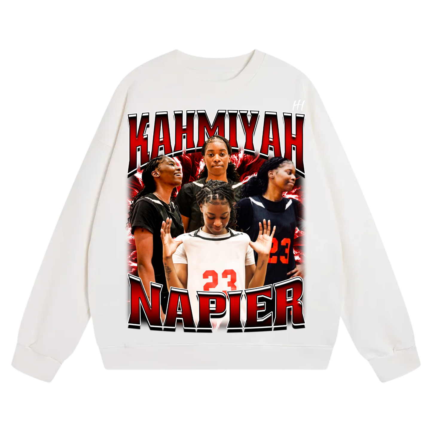 Kahmiyah Napier Heavyweight Crewneck Sweatshirt