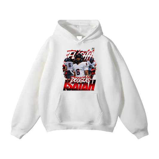 Isaiah Douglas Oversize Fleeced Hoodie