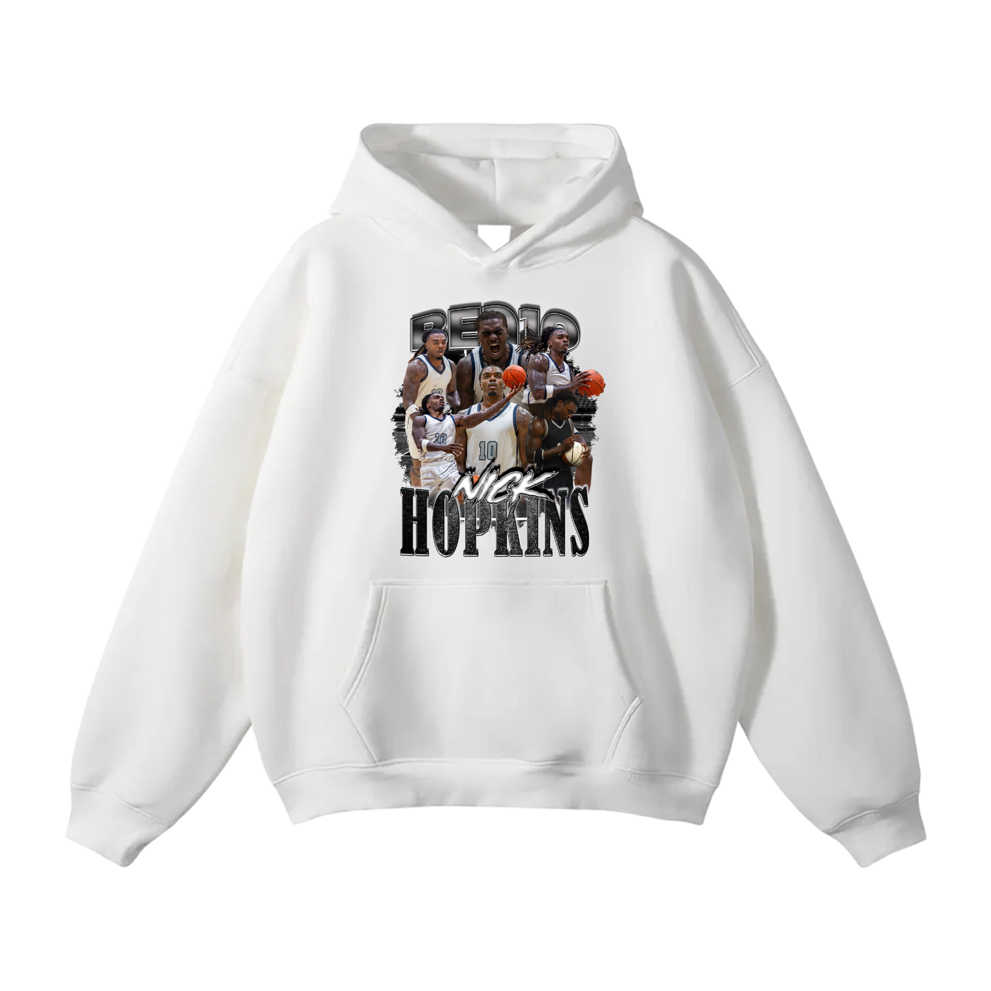 Nick Hopkins Oversize Fleeced Hoodie