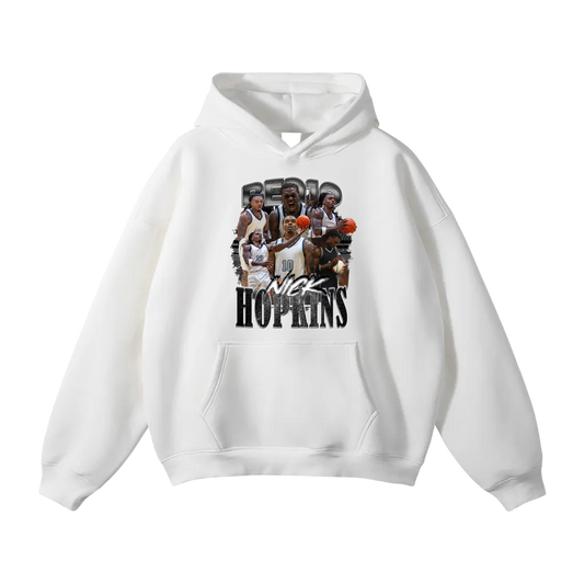 Nick Hopkins Oversize Fleeced Hoodie