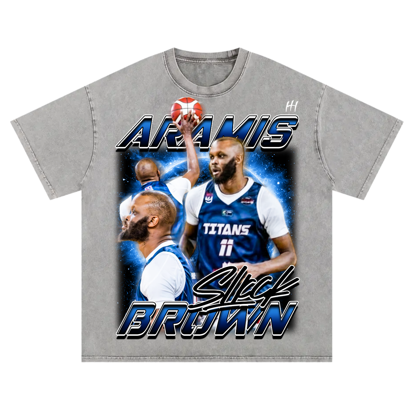 Aramis Brown Oversized T-shirt