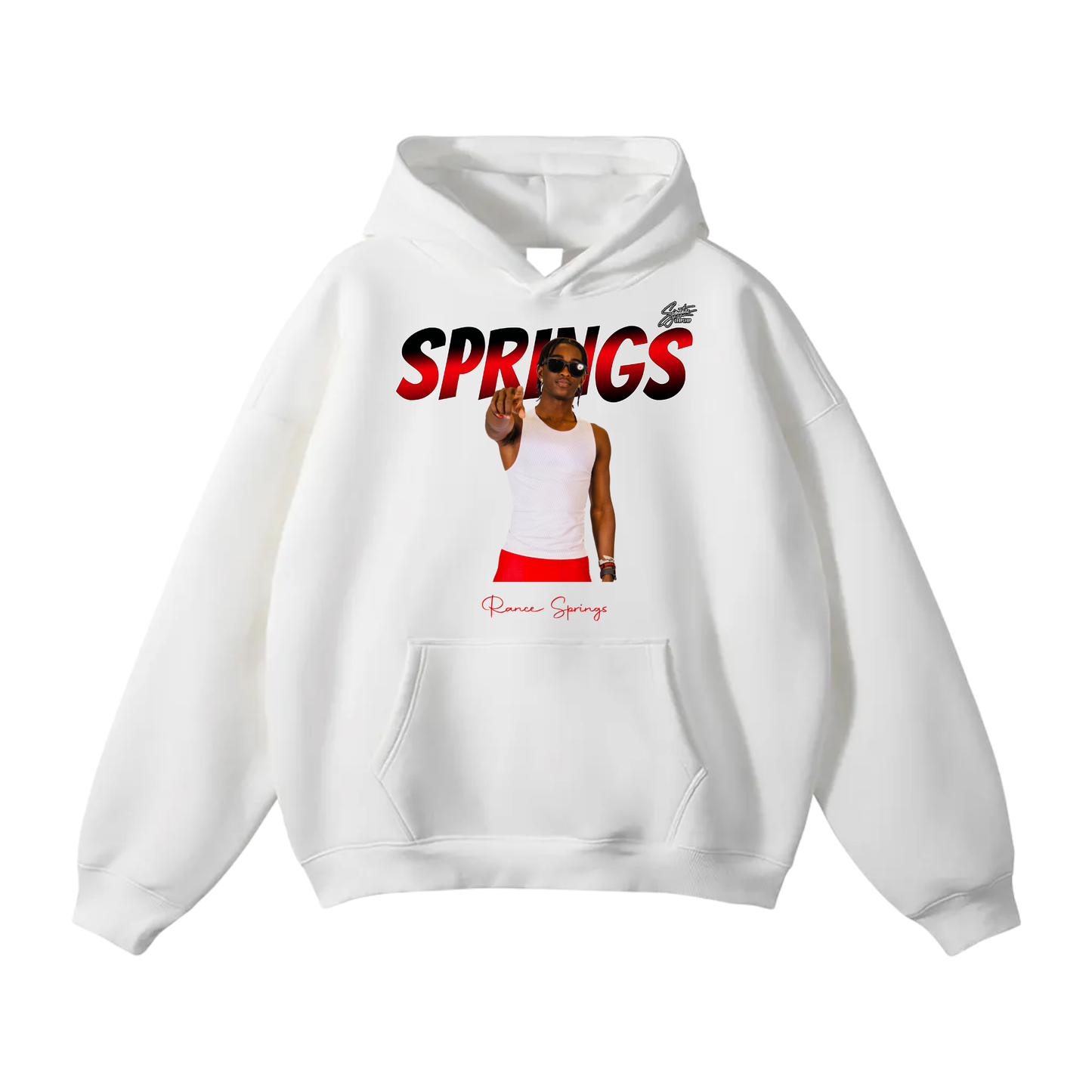 Rance Springs Oversize Fleeced Hoodie