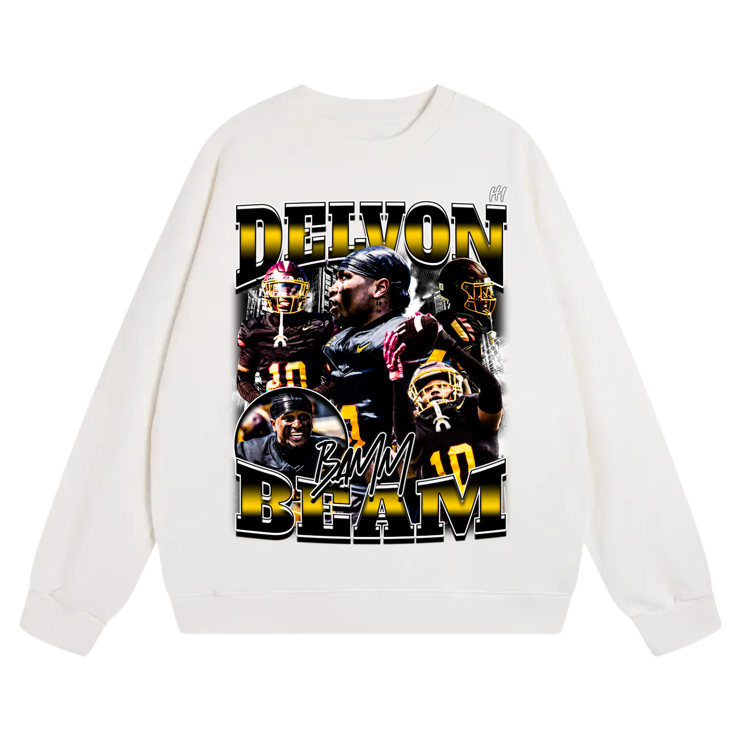 Delvon Beam Heavyweight Crewneck Sweatshirt