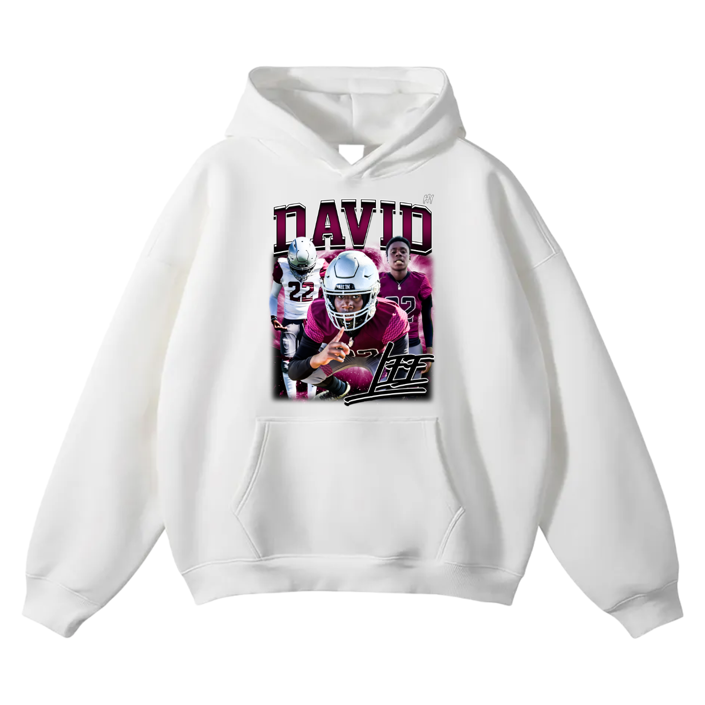David Oversize Fleeced Hoodie