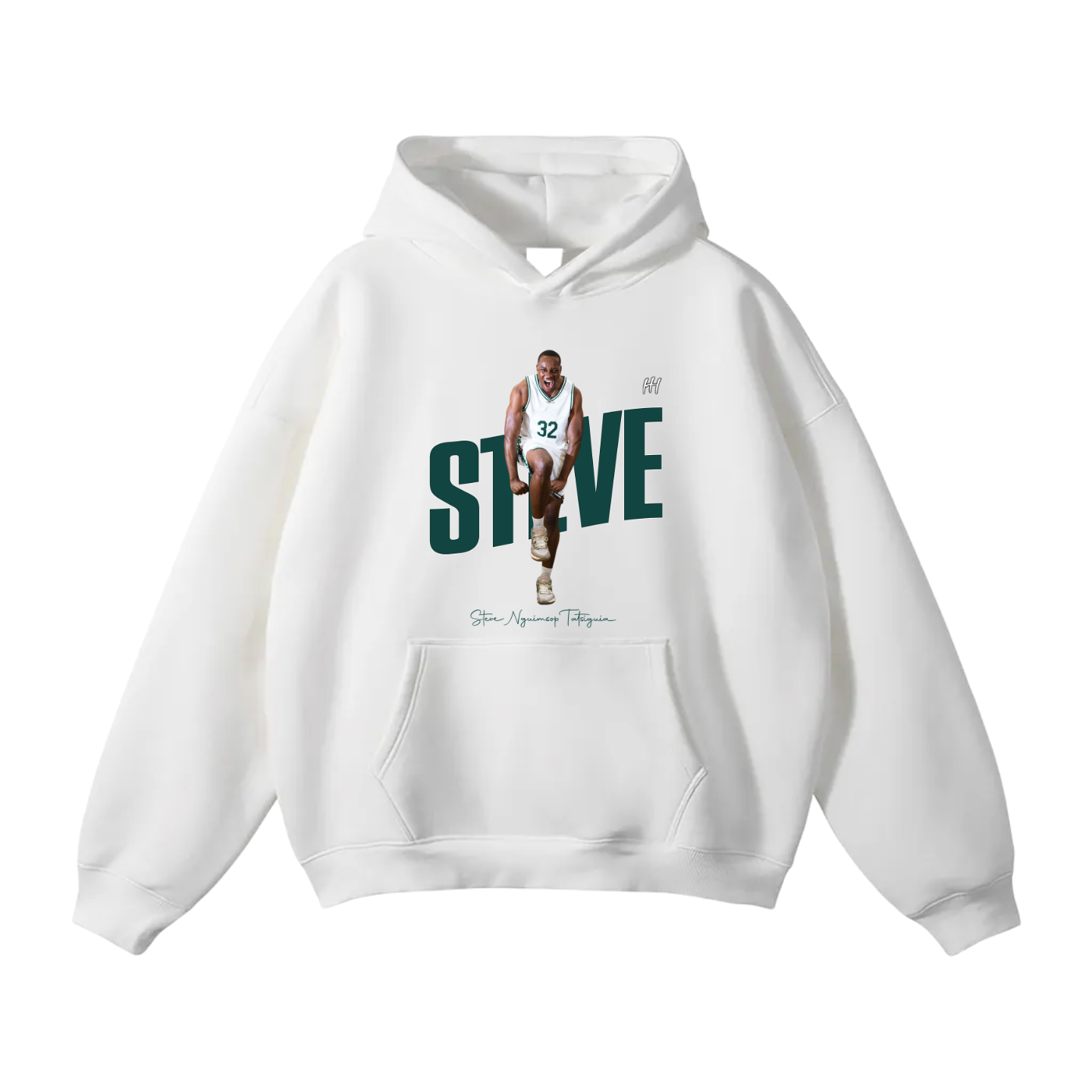 Steve Nguimsop Tatsiguia Oversize Fleeced Hoodie