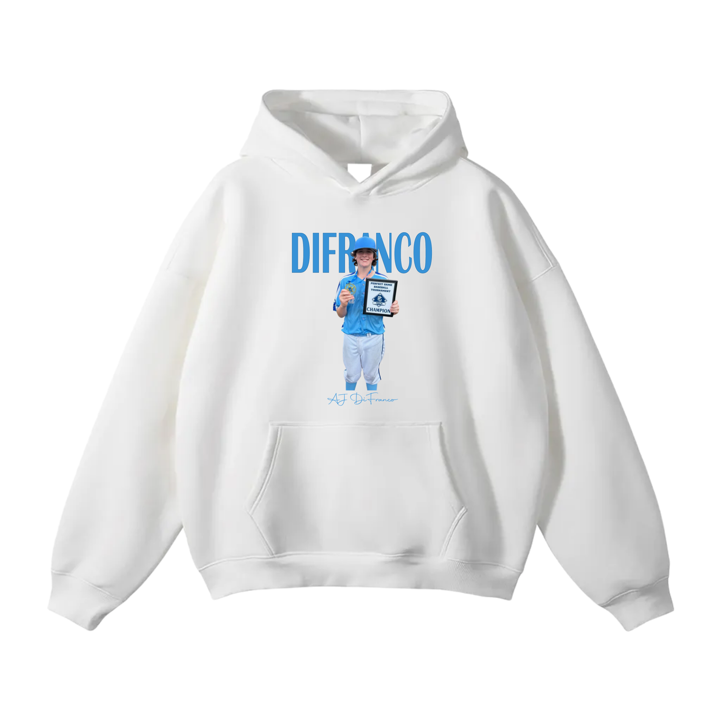 AJ DiFranco Oversize Fleeced Hoodie