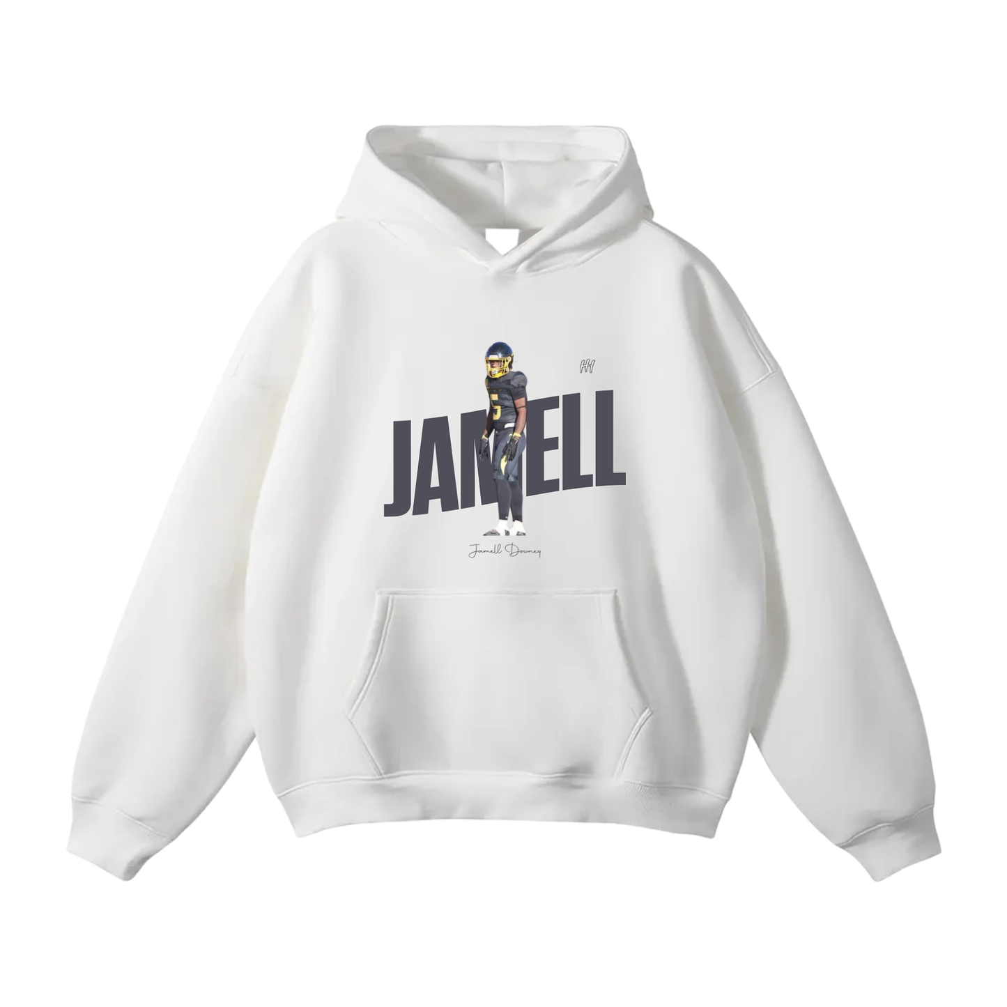 Jamell Downey Oversize Fleeced Hoodie