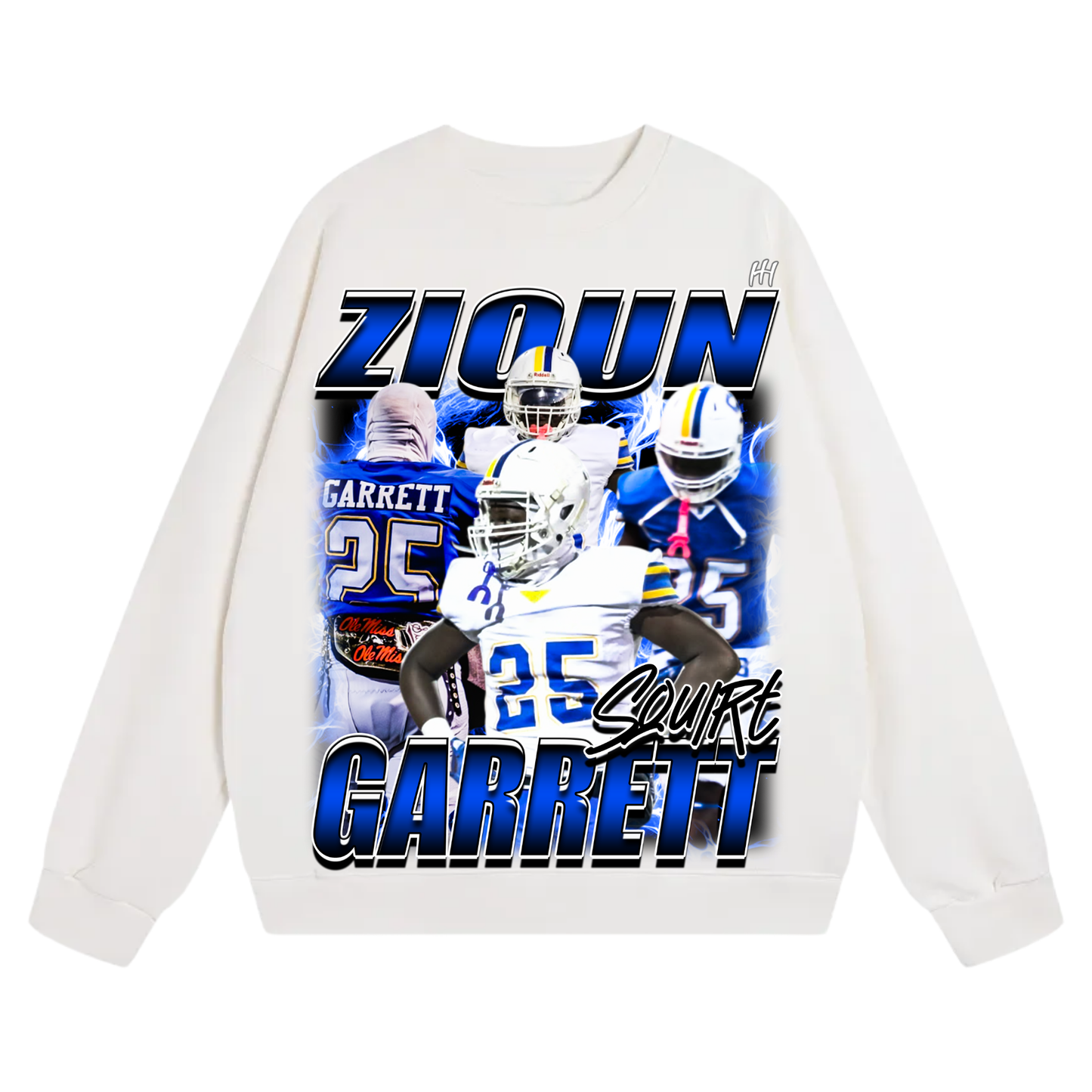 Zioun Garrett Heavyweight Crewneck Sweatshirt