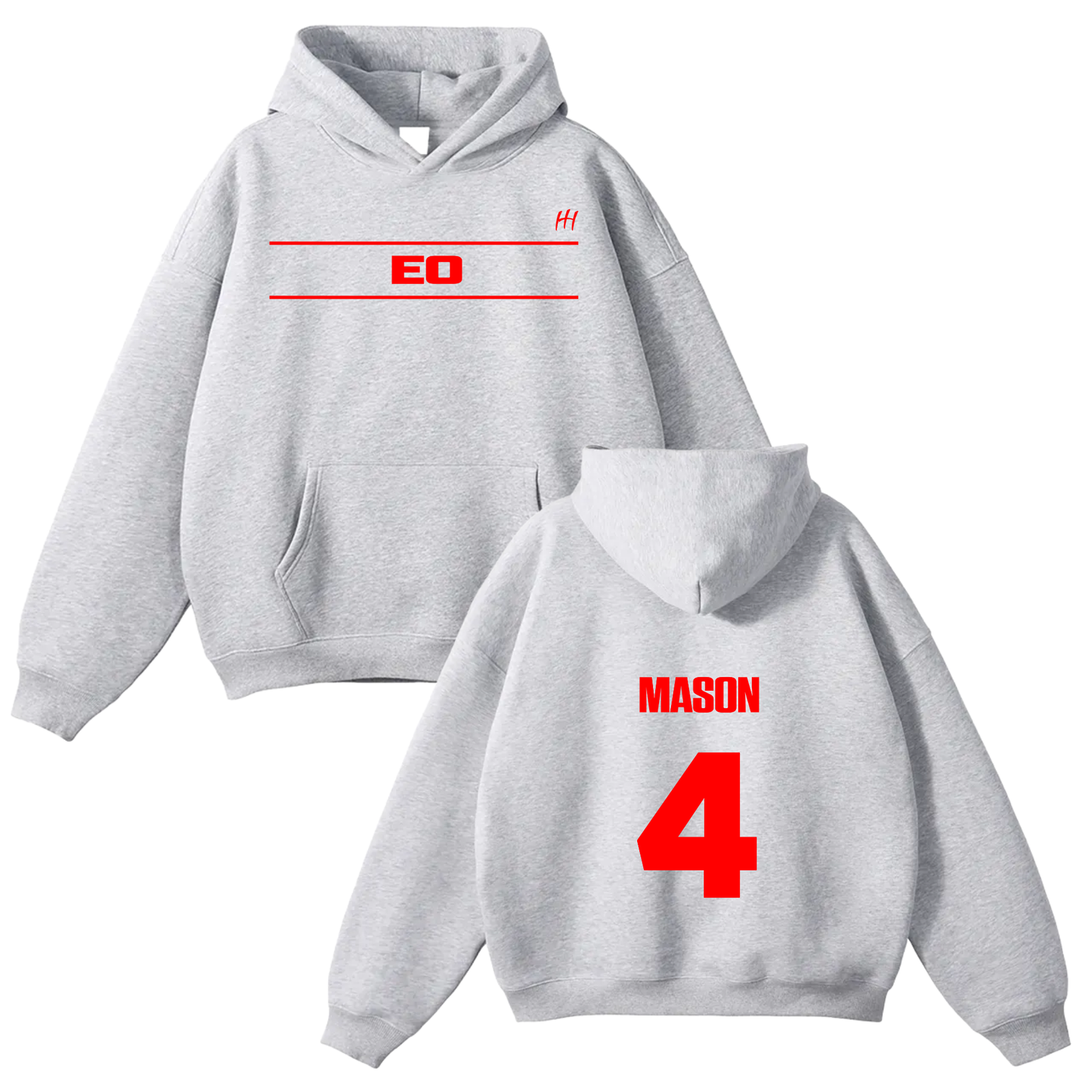 Mason Silas Oversize Fleeced Hoodie