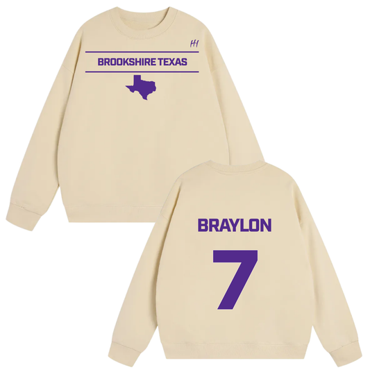 Braylon Barley Heavyweight Crewneck Sweatshirt