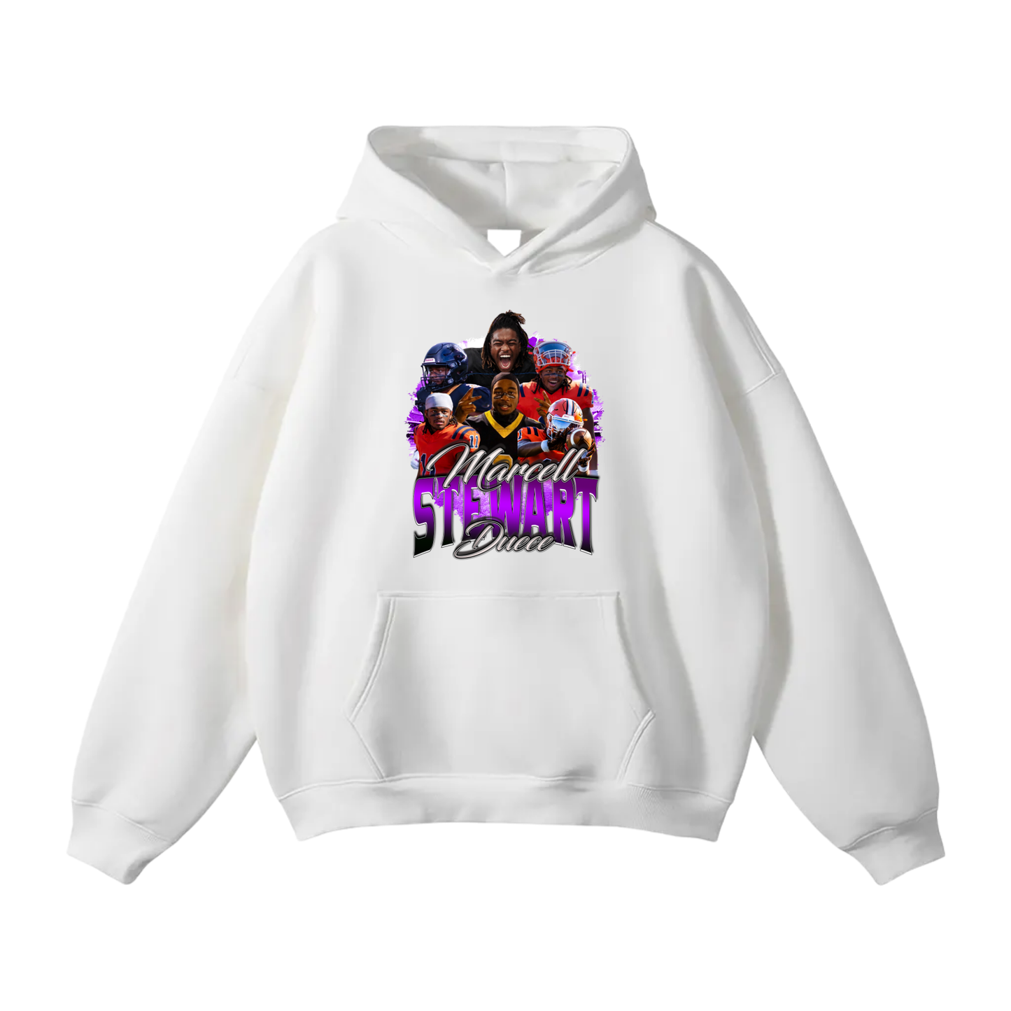 Marcell Stewar tOversize Fleeced Hoodie