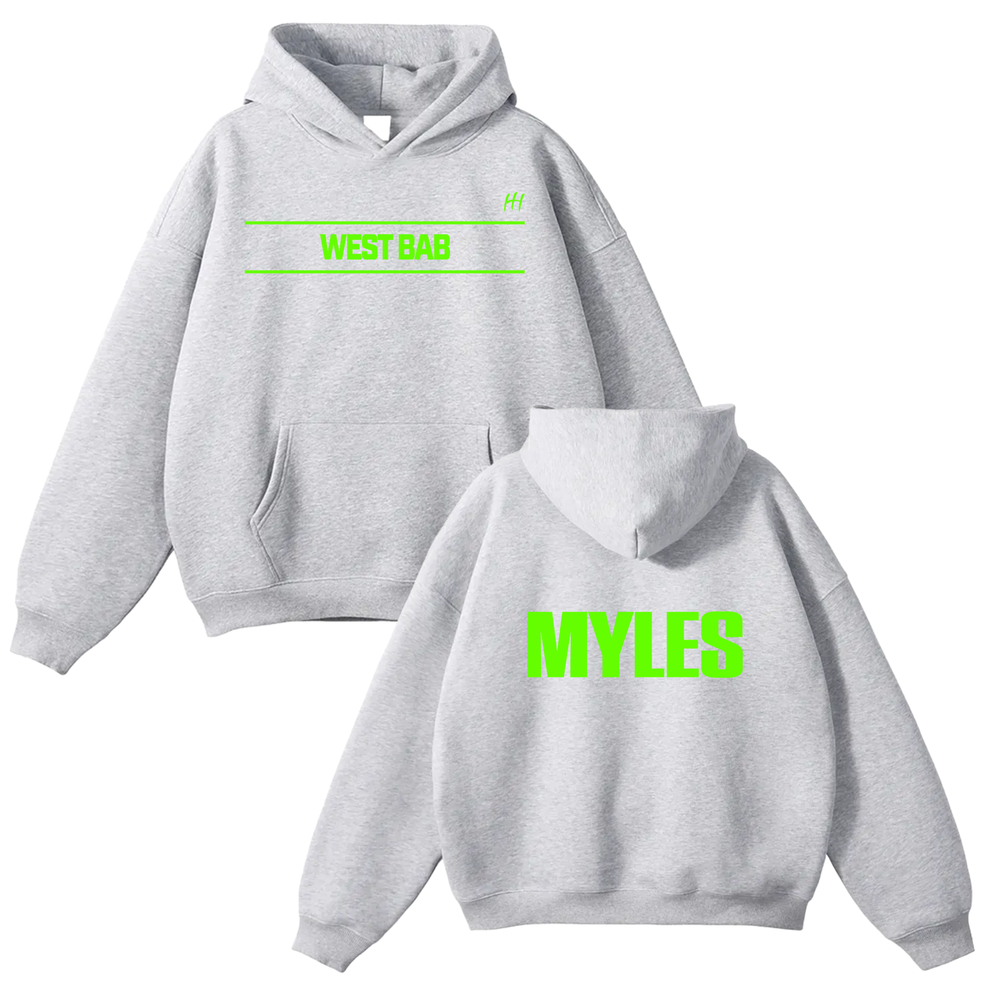 Myles Small Oversize Fleeced Hoodie