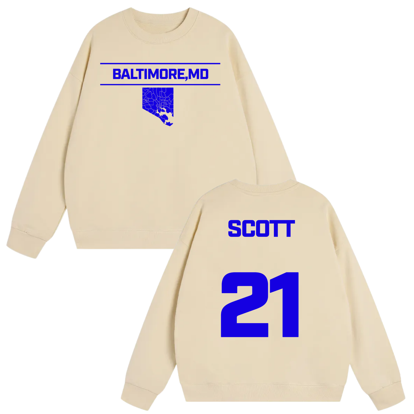 Kamren Scott Heavyweight Crewneck Sweatshirt