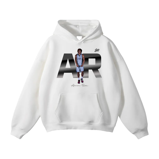 Ahmare Rose Oversize Fleeced Hoodie