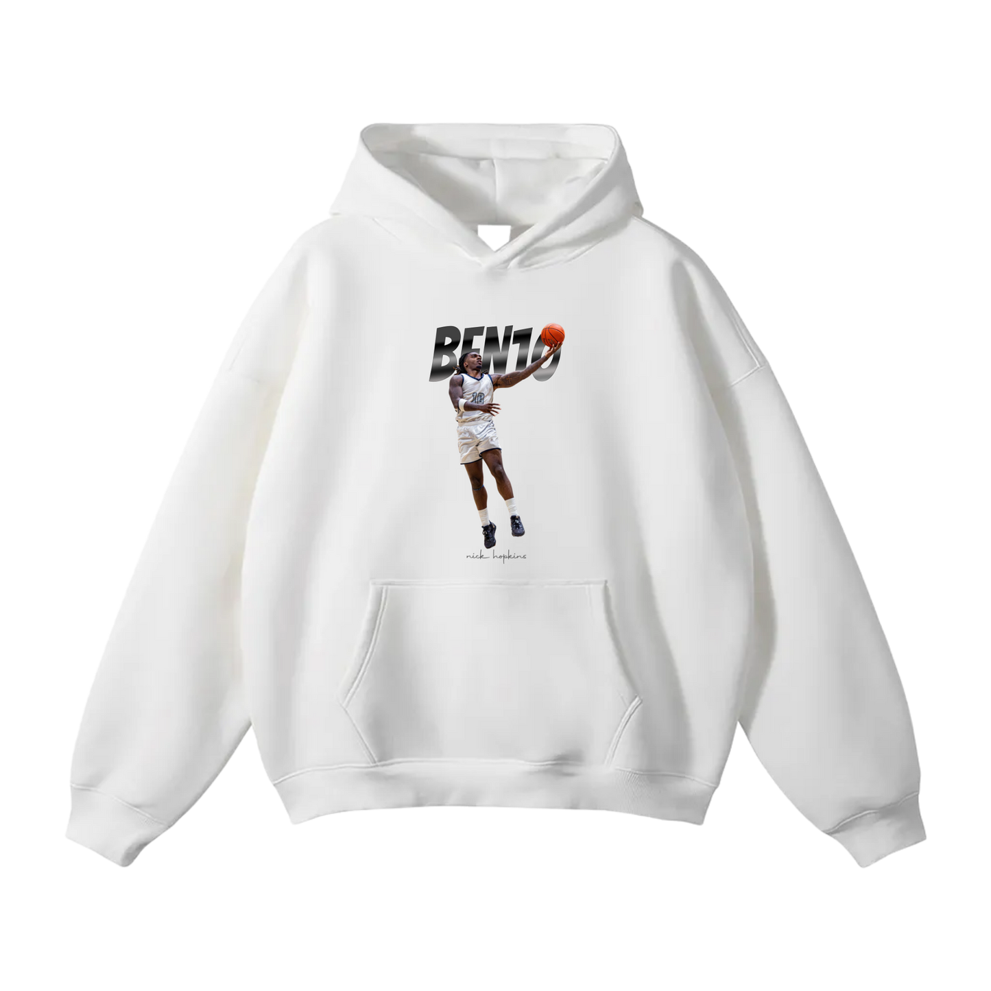 Nick Hopkins Oversize Fleeced Hoodie