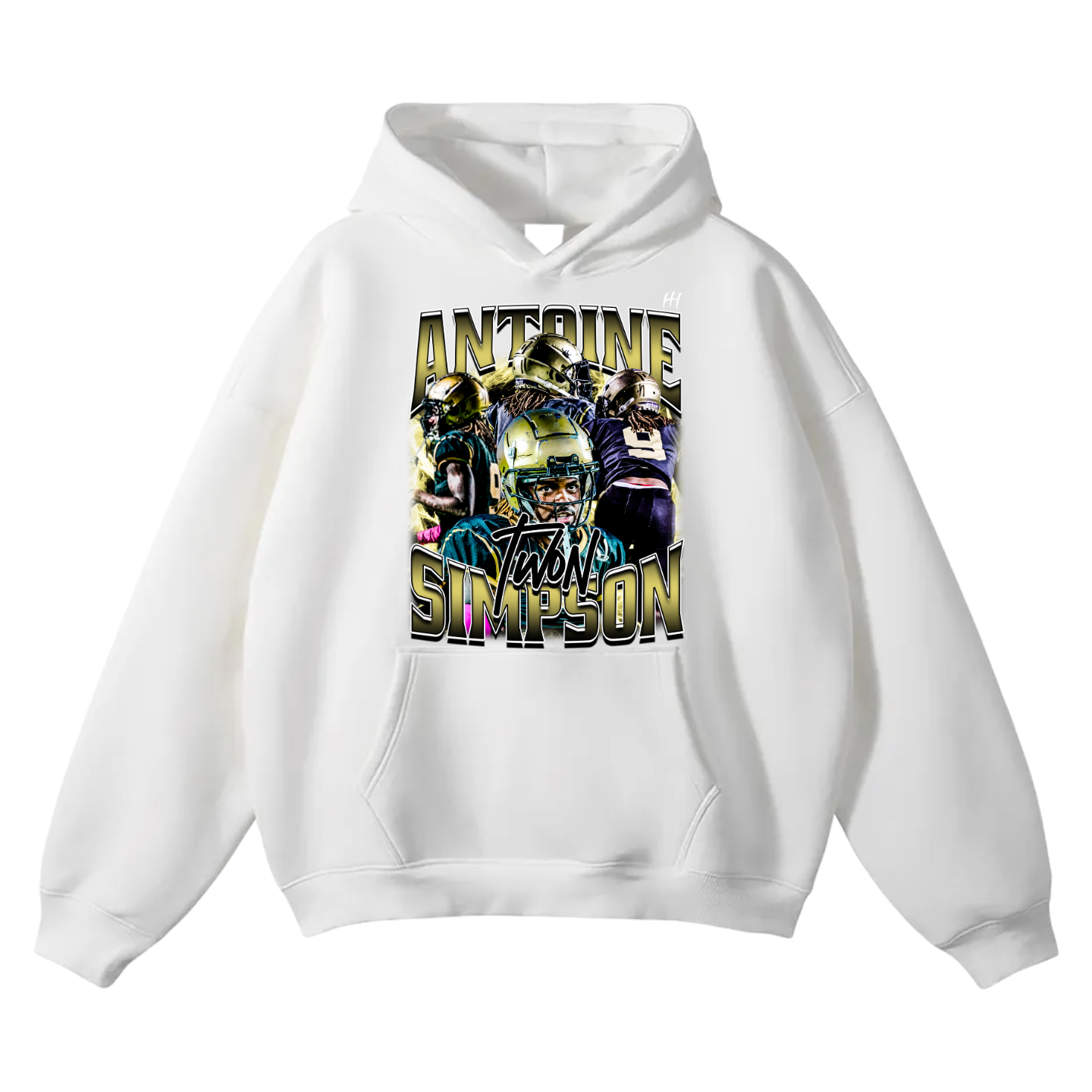 Antoine Simpson Oversize Fleeced Hoodie
