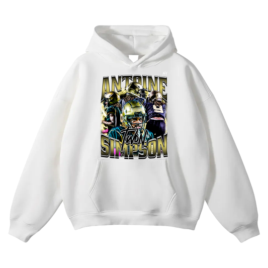 Antoine Simpson Oversize Fleeced Hoodie