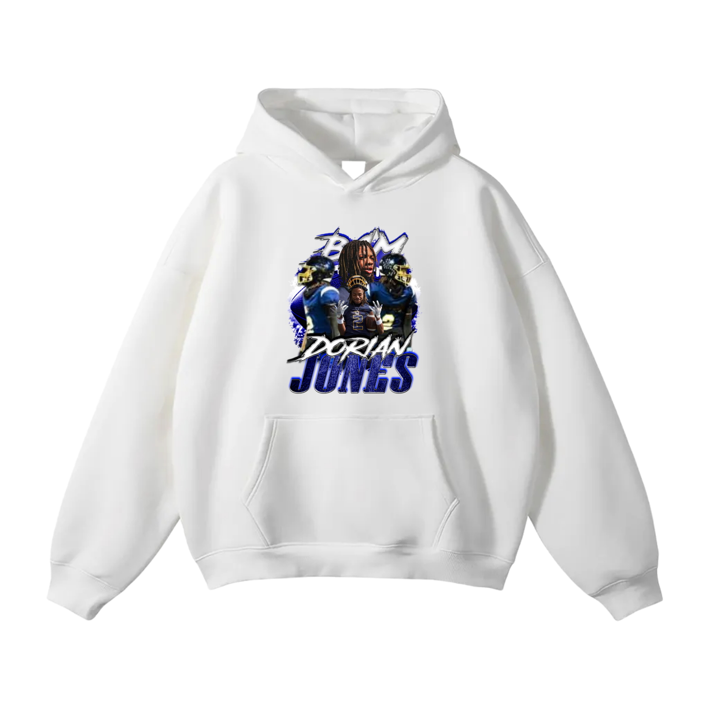 Dorian Jones Oversize Fleeced Hoodie