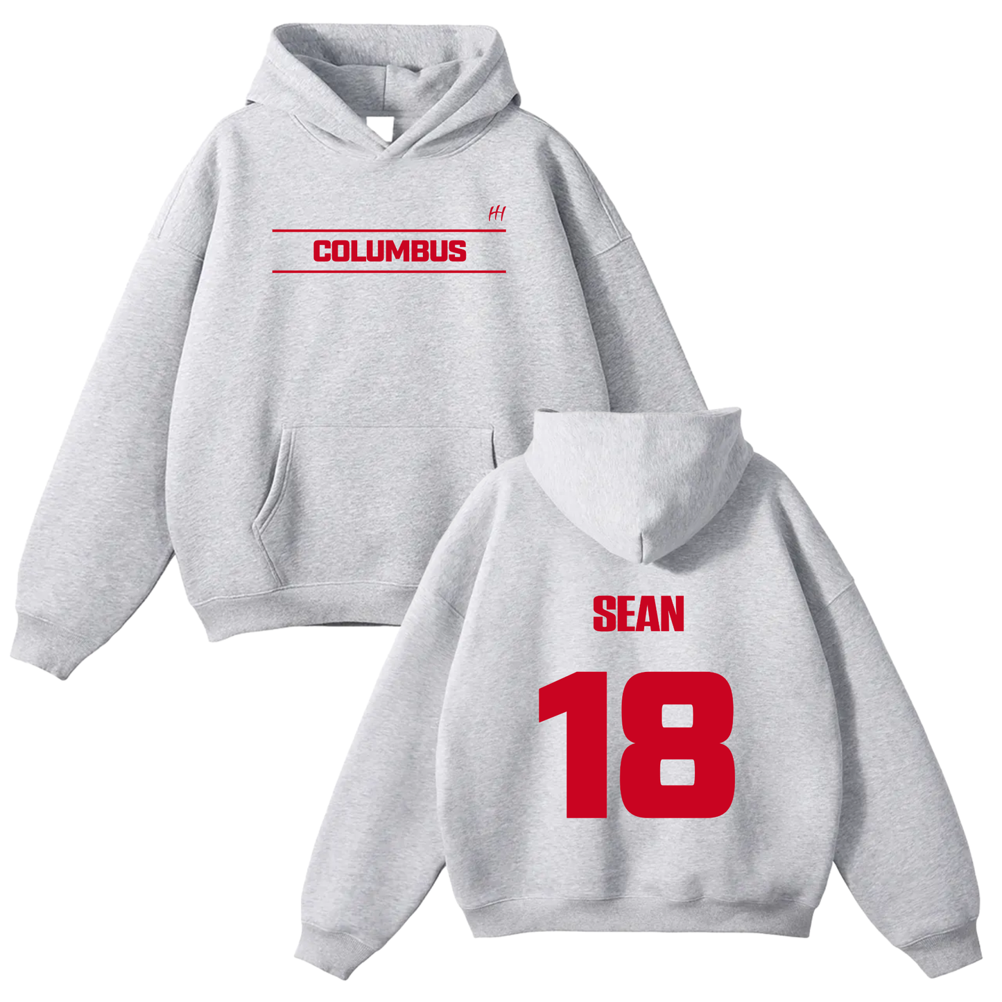Desean Bonte Oversize Fleeced Hoodie