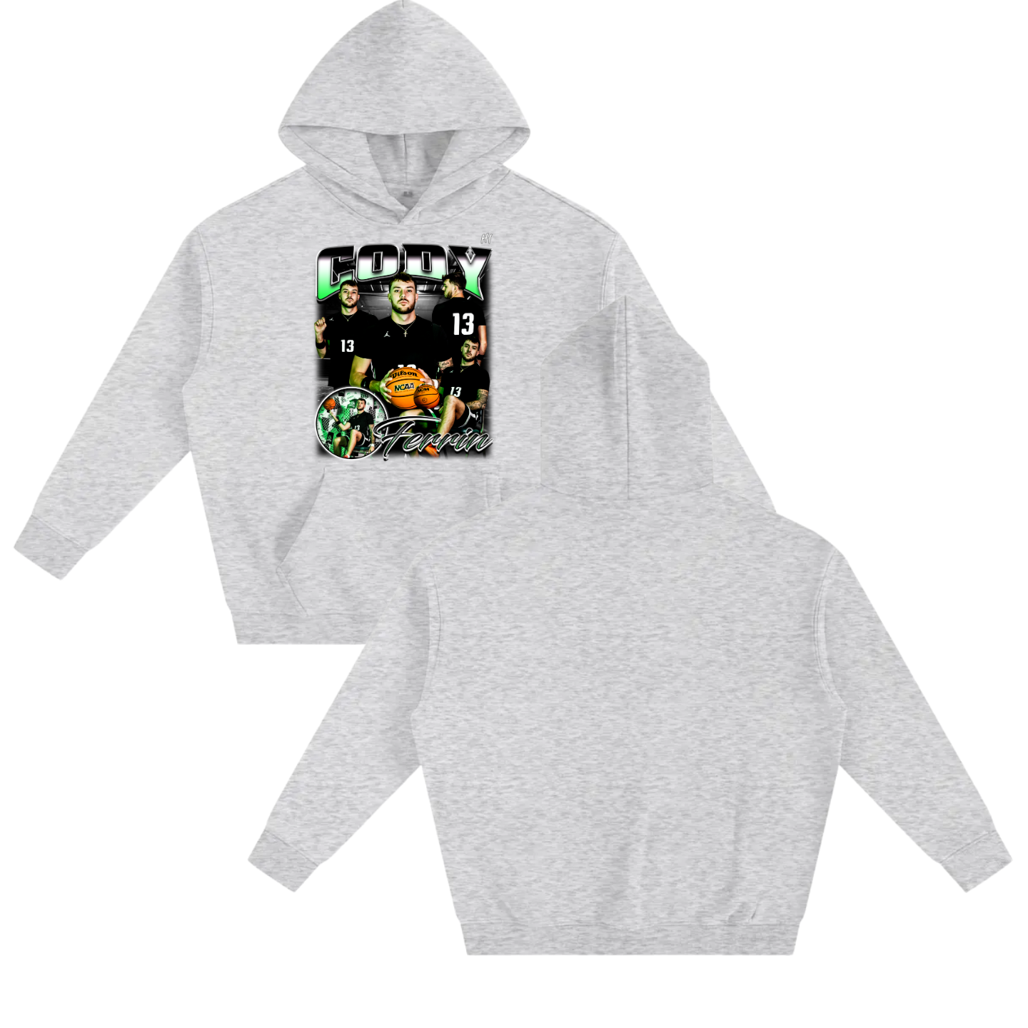 Cody Ferrin Oversize Fleeced Hoodie