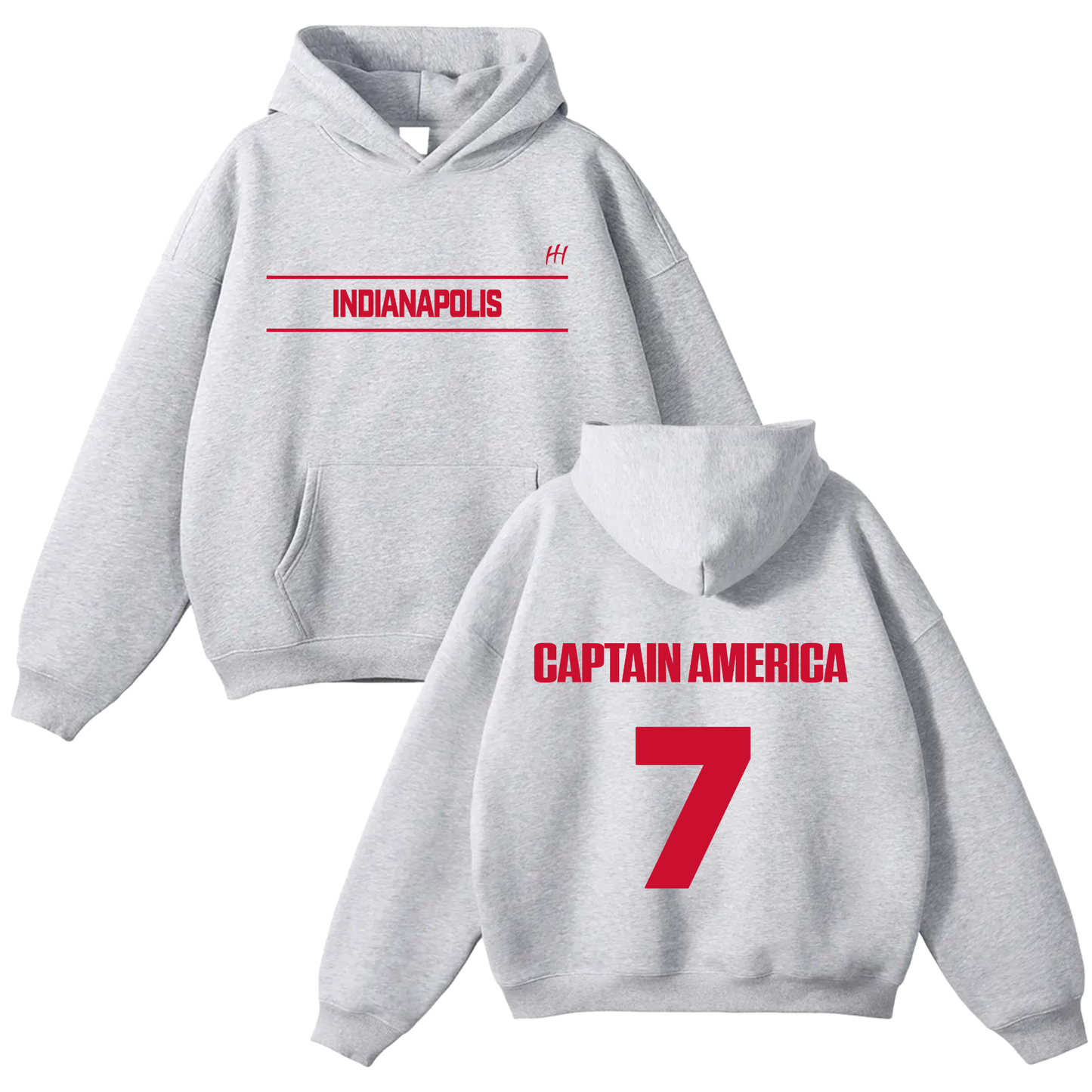 Steven Rogers Oversize Fleeced Hoodie