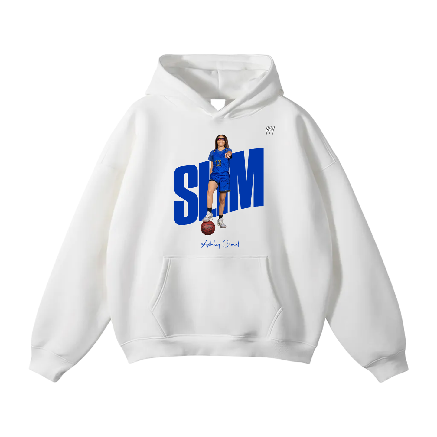 Ashley Cloud Oversize Fleeced Hoodie