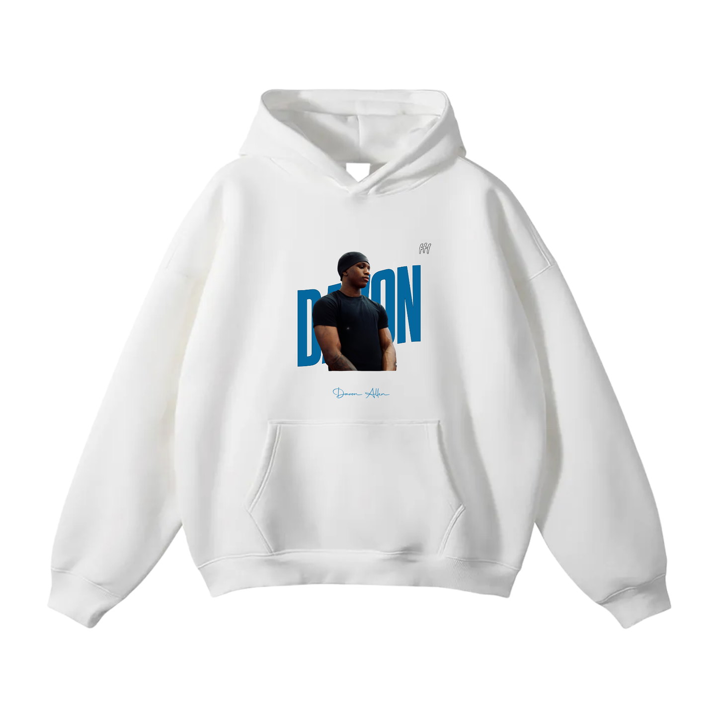 Davon Allen Oversize Fleeced Hoodie