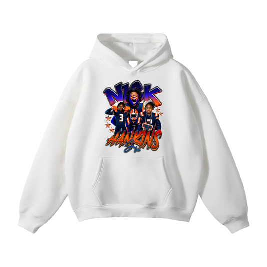 Nick Hankins Jr Oversize Fleeced Hoodie