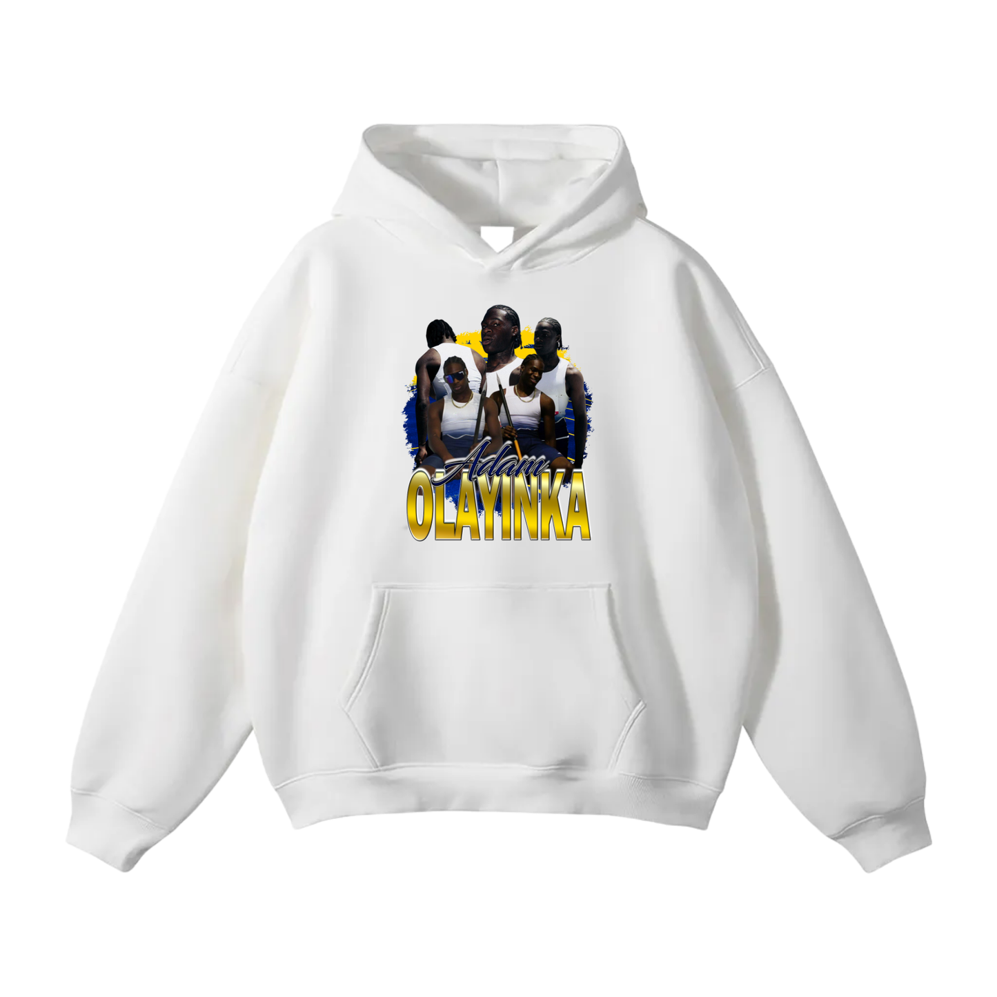 Adam olayinka Oversize Fleeced Hoodie