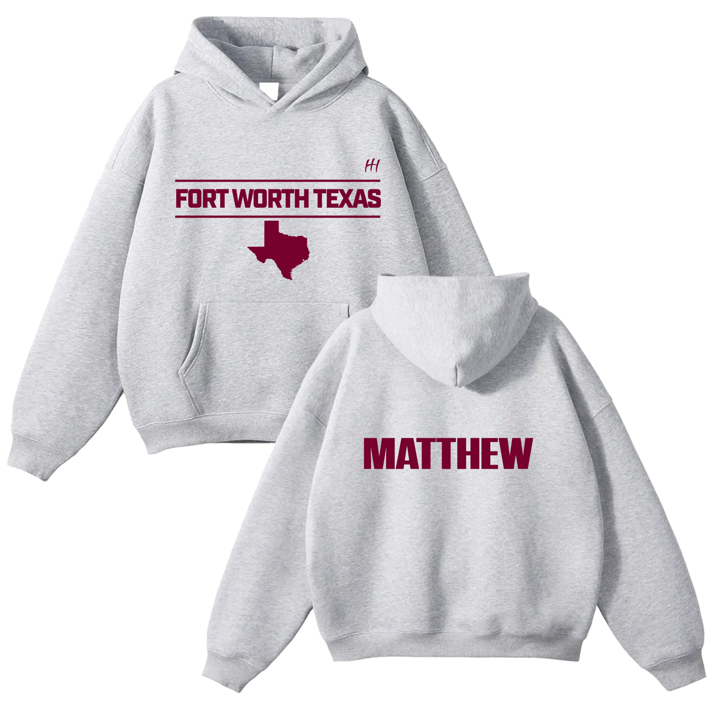 Matthew Govea Oversize Fleeced Hoodie