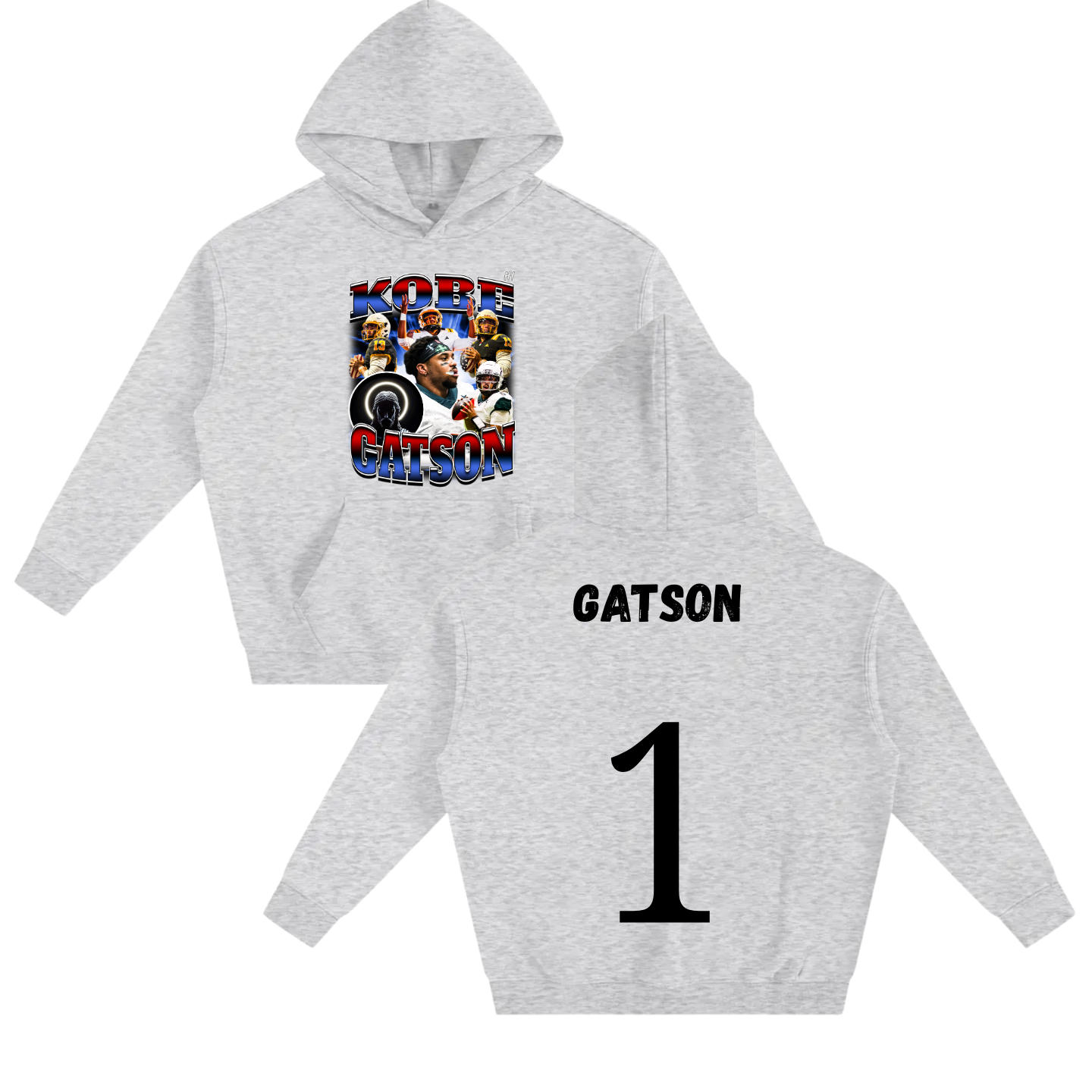 Kobe Gatson Oversize Fleeced Hoodie