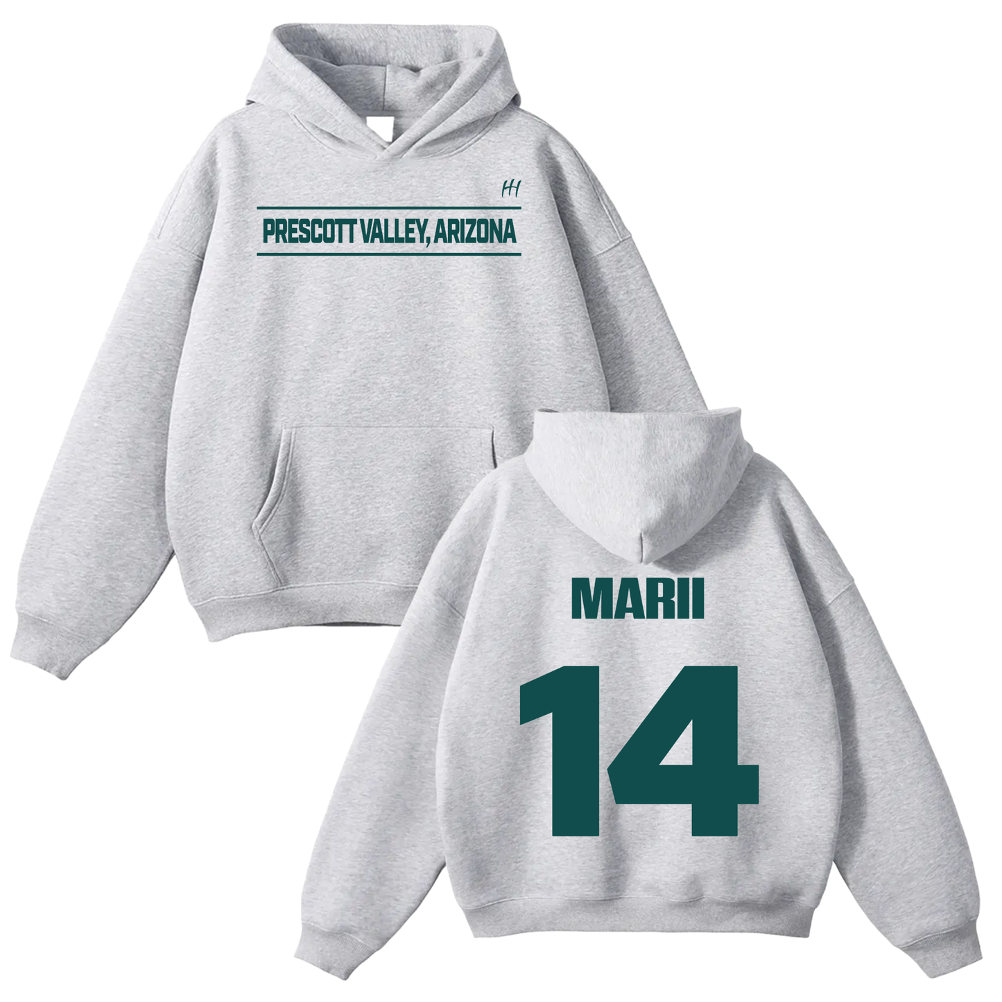 Amari Lawrence Oversize Fleeced Hoodie