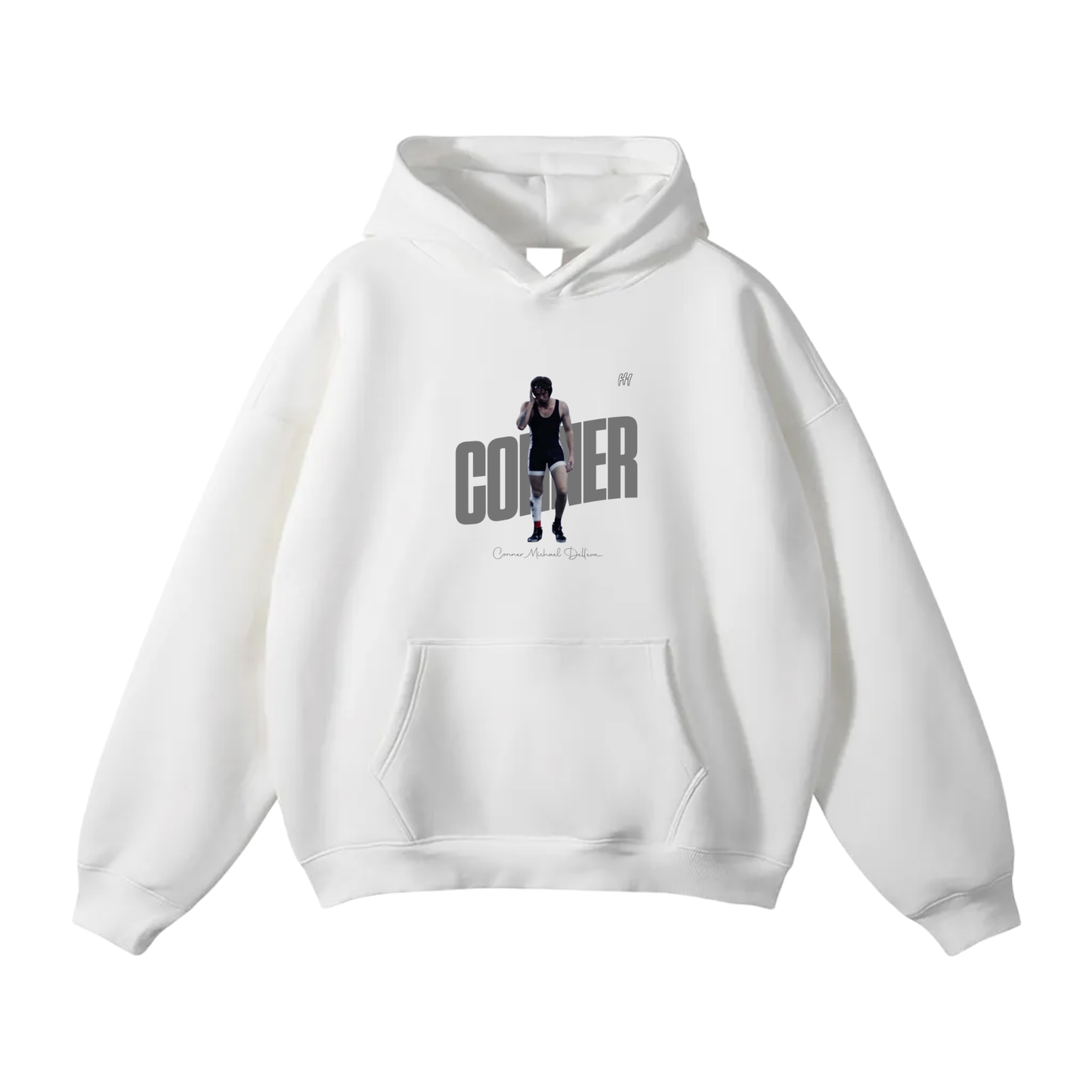 Conner Michael Dell'eva Oversize Fleeced Hoodie
