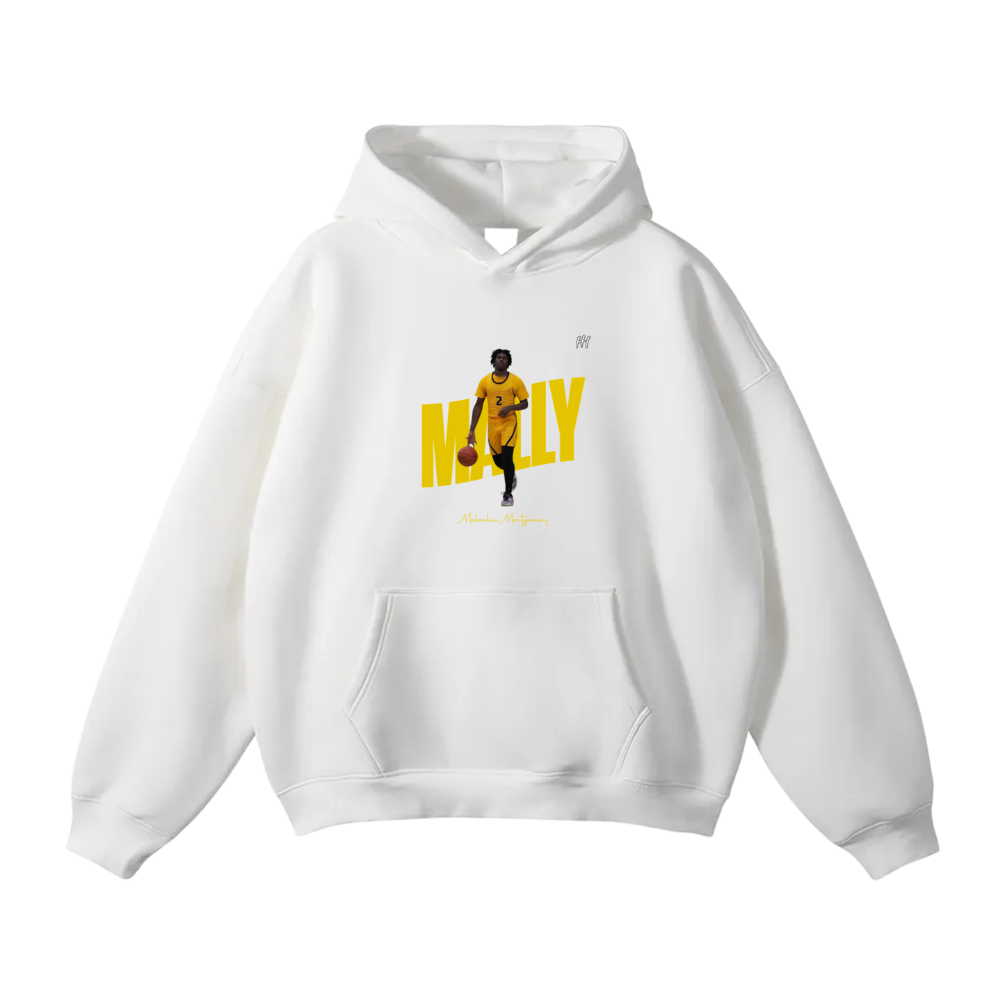 Malachi Montgomery Oversize Fleeced Hoodie