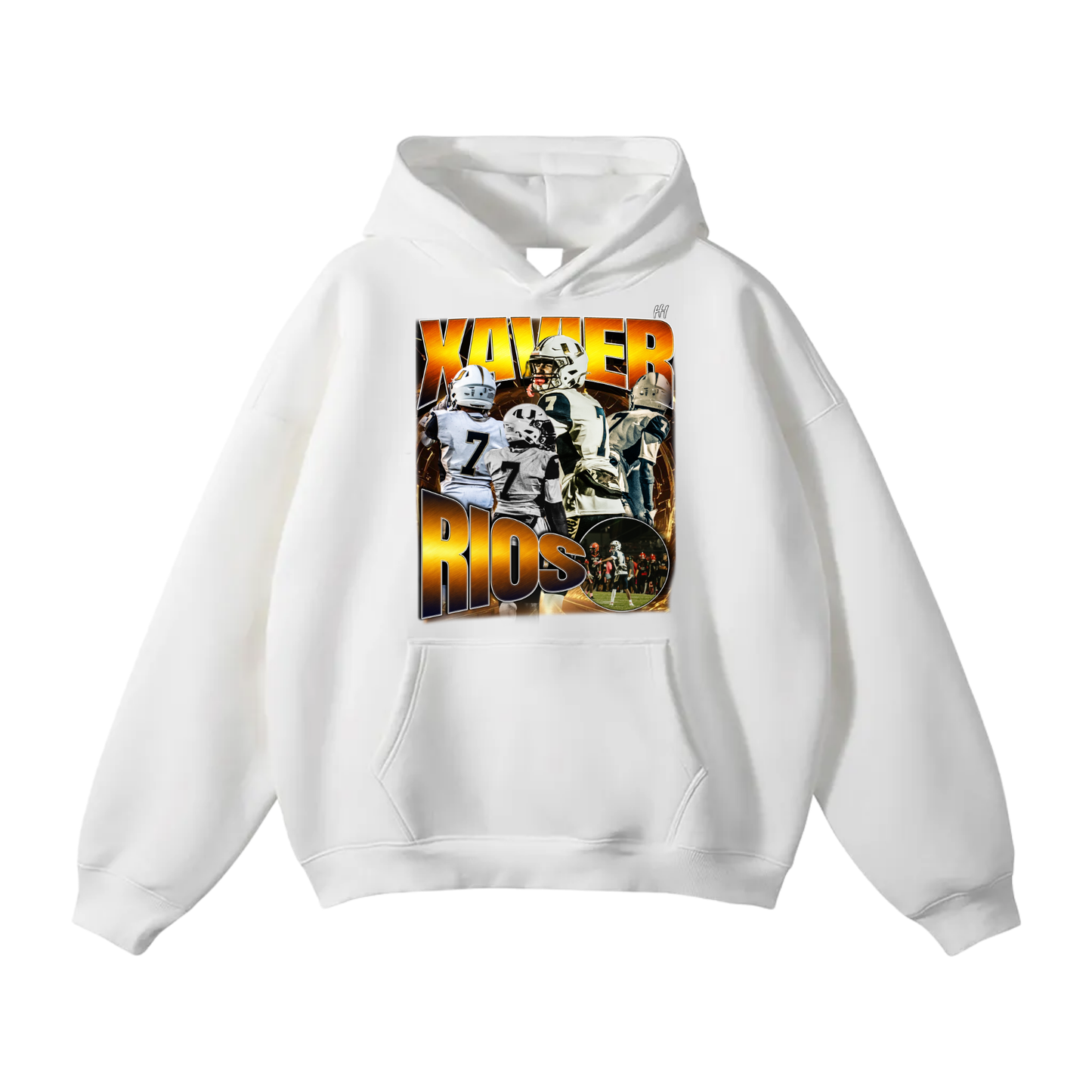 Xavier Rios Oversize Fleeced Hoodie
