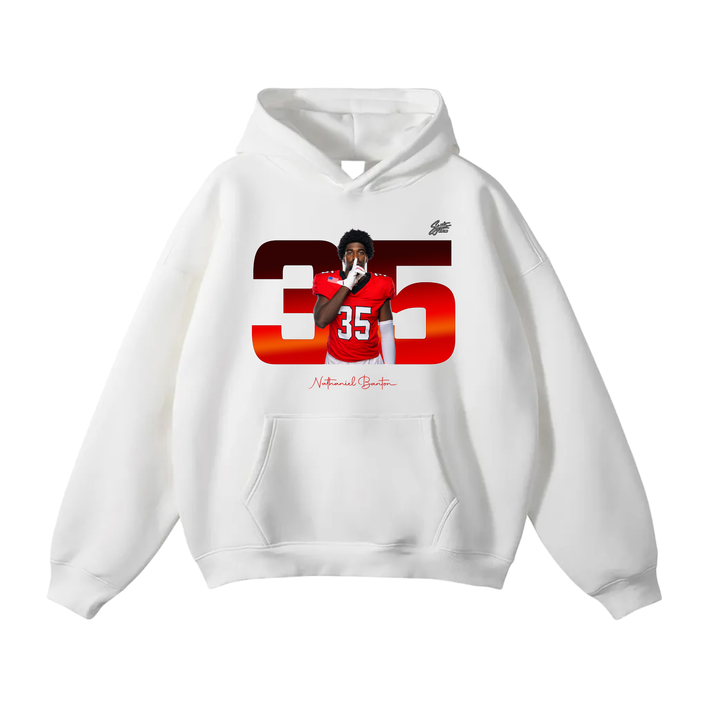 Nathaniel Banton Oversize Fleeced Hoodie