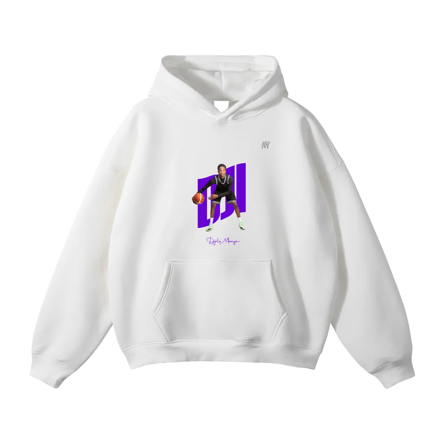 Djily Mbaye Oversize Fleeced Hoodie