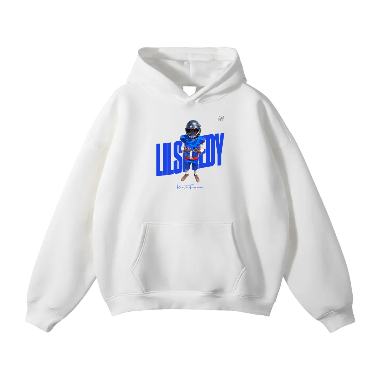 Khalil Freeman Oversize Fleeced Hoodie