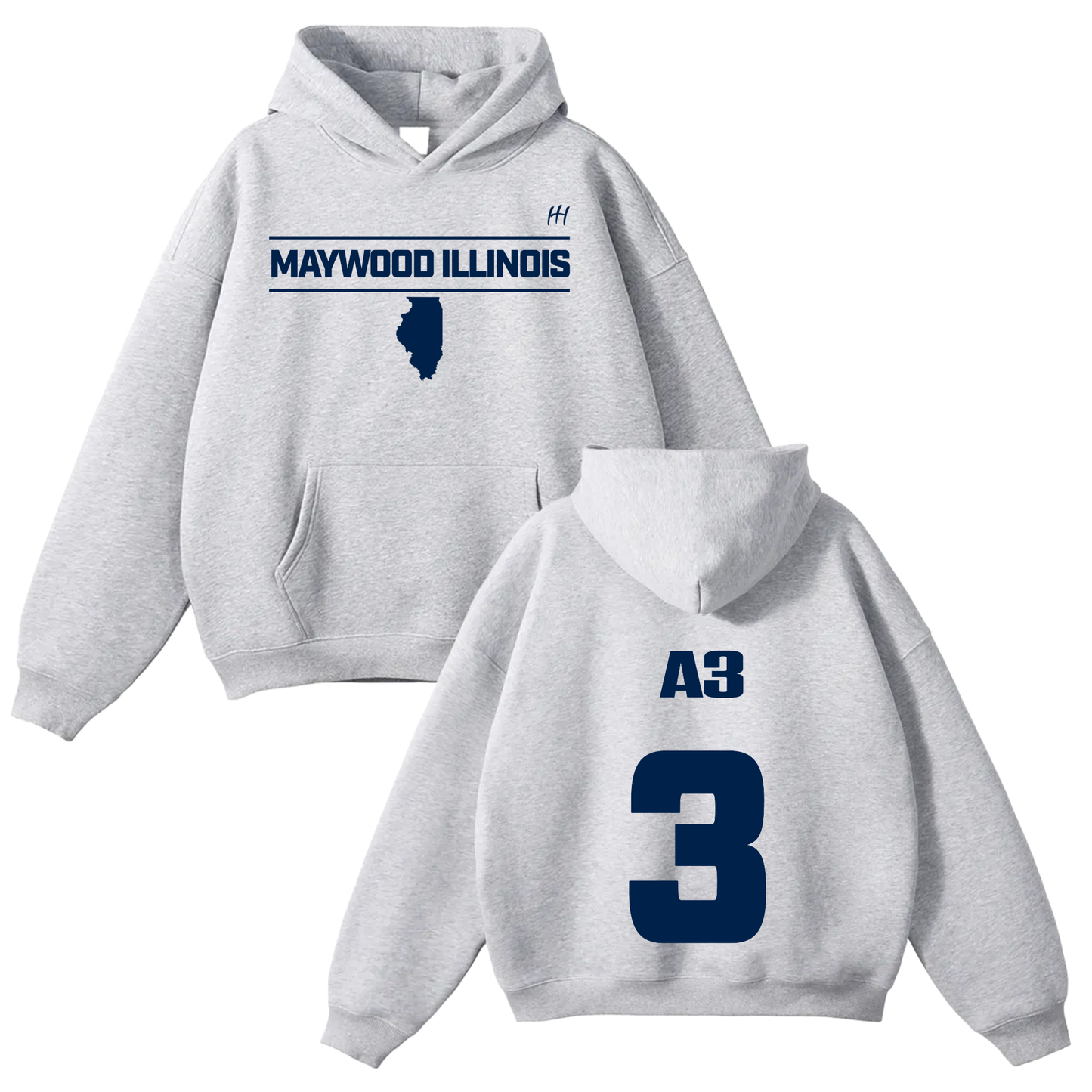 Adam Flowers Oversize Fleeced Hoodie