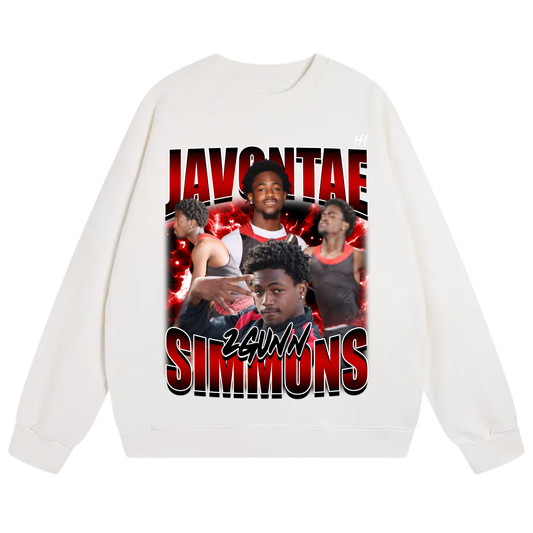 Javontae Simmons Heavyweight Crewneck Sweatshirt
